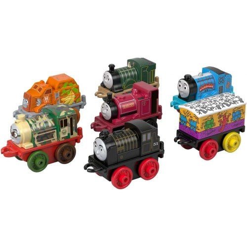 Thomas & Friends Minis Vehicle 7-Pack - Flynn/Hiro/Edward/Emily/Victor - by Fisher-Price