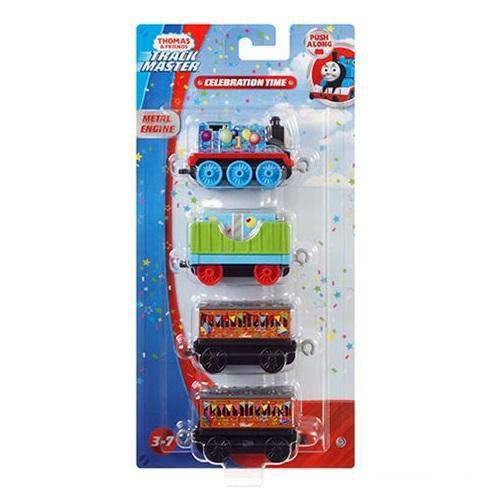 Thomas & Friends Track Master Multi-Pack Metal Vehicle - Celebration Time - by Fisher-Price