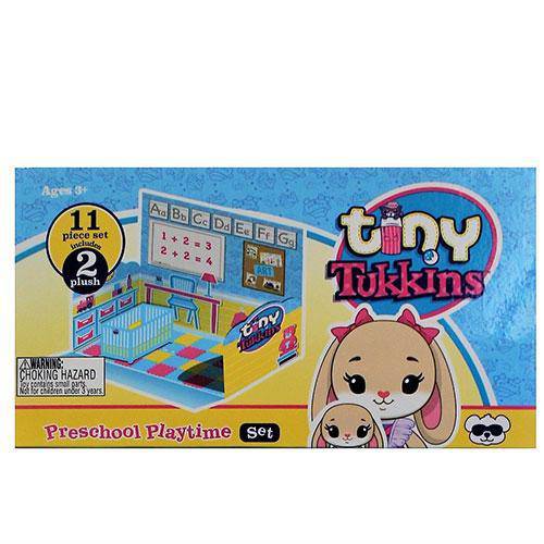 Tiny Tukkins - Bunny Pre-School Playtime Set - by Beverly Hills Teddy Bear Company