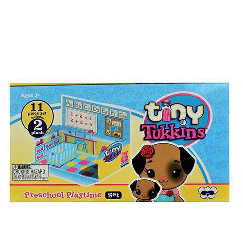 Tiny Tukkins - Doggy Preschool Playtime Set - by Beverly Hills Teddy Bear Company