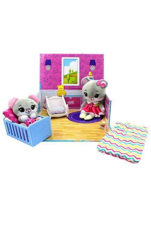 Tiny Tukkins - Mouse Nap-time Nursery Set - by Beverly Hills Teddy Bear Company