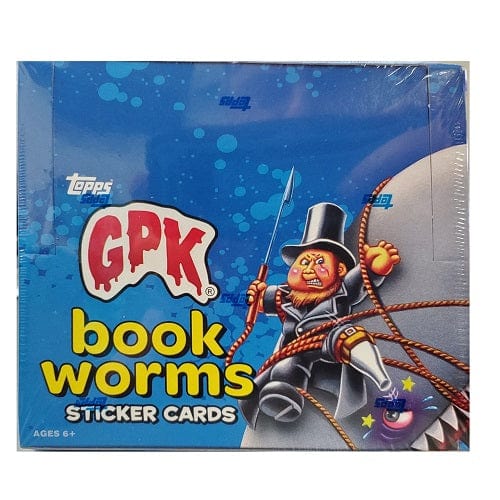 Topps 2022 Garbage Pail Kids Book Worms Sticker Cards Hobby Box - by Topps