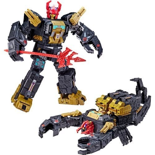 Transformers Generations Selects War for Cybertron Titan Black Zarak - Exclusive - by Hasbro