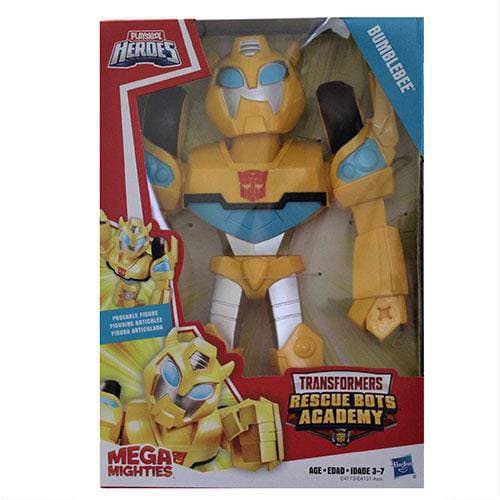 Transformers Rescue Bots Academy Mega Mighties 9-Inch Action Figure - Bumblebee - by Hasbro