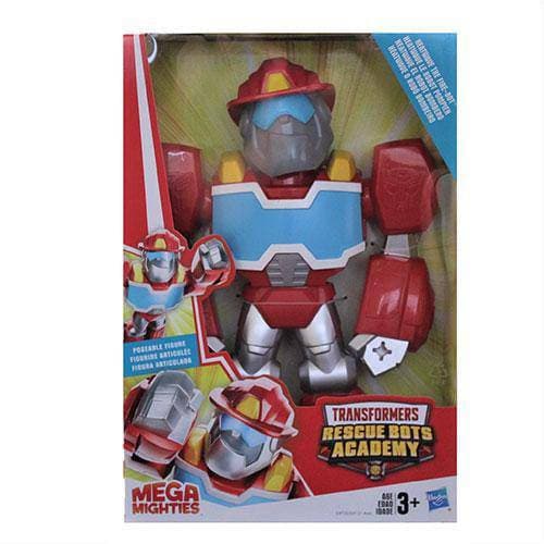 Transformers Rescue Bots Academy Mega Mighties 9-Inch Action Figure - Heatwave the Fire-Bot - by Hasbro