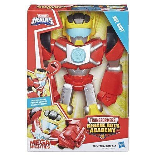 Transformers Rescue Bots Academy Mega Mighties 9-Inch Action Figure -Hot Shot - by Hasbro