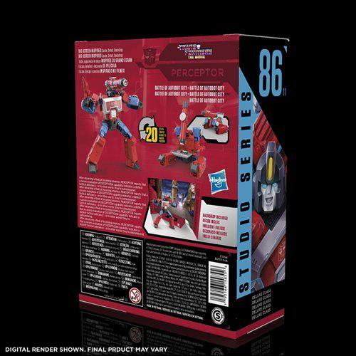 Transformers Studio Series 86-11 Deluxe Perceptor - by Hasbro