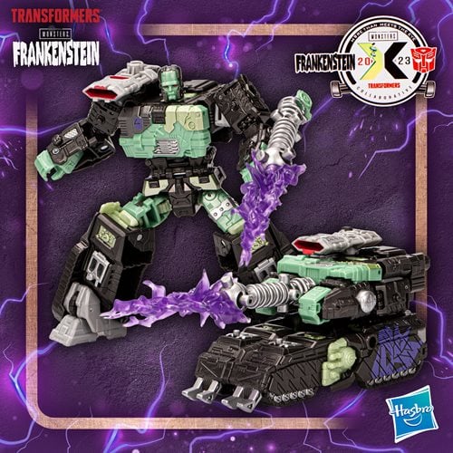 Transformers x Universal Monsters Frankenstein Frankentron - Exclusive - by Hasbro