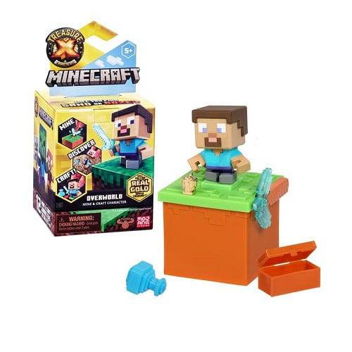 Treasure X Minecraft Single Pack Overworld - by Moose Toys