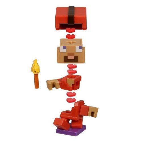 Treasure X Minecraft Single Pack Overworld - Series 2 - by Moose Toys