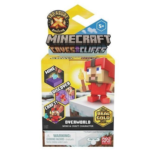 Treasure X Minecraft Single Pack Overworld - Series 2 - by Moose Toys