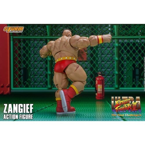 Ultimate Street Fighter II: The Final Challenger Zangief 1:12 Scale Action Figure - by Storm Collectibles