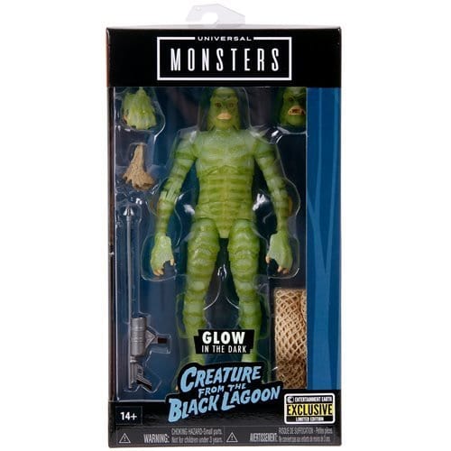 Universal Monsters Creature from the Black Lagoon GITD 6-Inch Action Figure - EE Exclusive - by Jada Toys