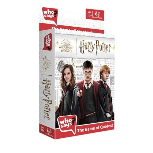 Who Says? Card Game Harry Potter Edition - by License 2 Play