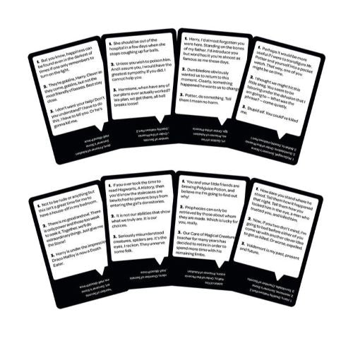 Who Says? Card Game Harry Potter Edition - by License 2 Play