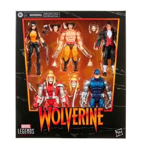 Wolverine Marvel Legends Series 6-Inch Action Figure 5-Pack - by Hasbro