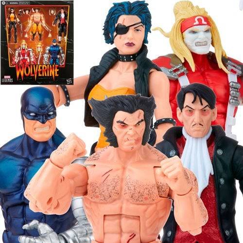 Wolverine Marvel Legends Series 6-Inch Action Figure 5-Pack - by Hasbro