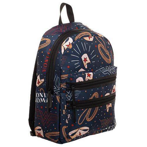 Wonder Woman Double Zip Backpack - by Bioworld