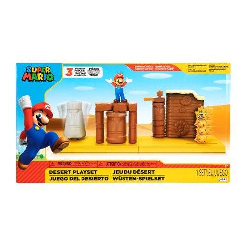 World of Nintendo 2 1/2-Inch Desert Playset - by Jakks Pacific