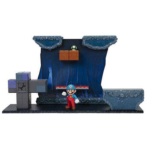 World of Nintendo 2 1/2-Inch Underground Playset - by Jakks Pacific