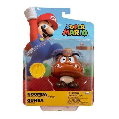 World of Nintendo 4" Action Figure - Goomba with Coin - by Jakks Pacific