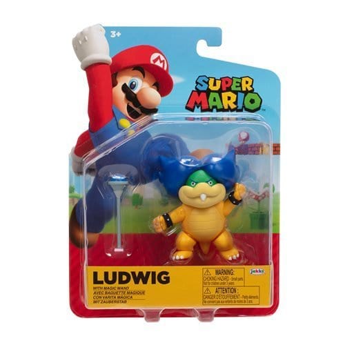 World of Nintendo 4" Action Figure - Ludwig with Wand - by Jakks Pacific