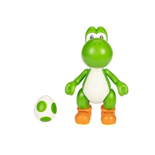 World of Nintendo 4" Action Figure - Yoshi with Egg - by Jakks Pacific