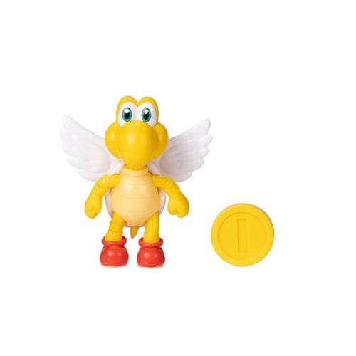 World of Nintendo 4-Inch Action Figure - Koopa Paratroopa with Coin - by Jakks Pacific
