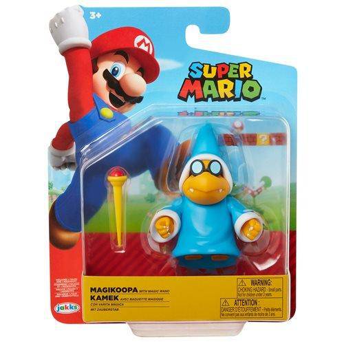 World of Nintendo 4 Inch Action Figure - Magikoopa with Magic Wand - by Jakks Pacific