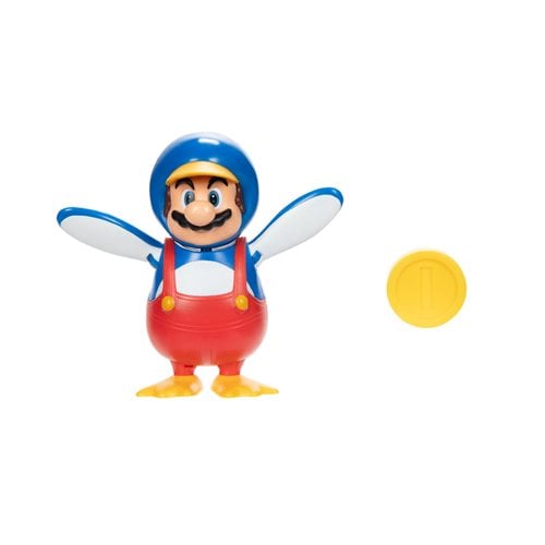 World of Nintendo 4-Inch Action Figure - Penguin Mario - by Jakks Pacific