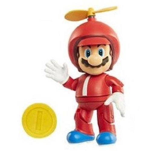 World of Nintendo 4-Inch Action Figure - Propeller Mario - by Jakks Pacific