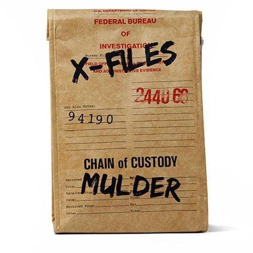 X-Files Evidence Bag Lunch Tote - by The Coop