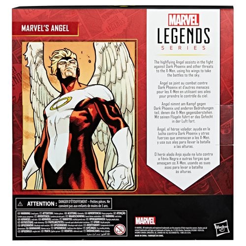 X-Men Marvel Legends Series Angel Deluxe 6-Inch Action Figure - by Hasbro