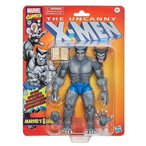 X-Men "Retro Series" Gray Beast Action Figure - Exclusive - by Hasbro