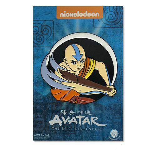 Zen Monkey: Aang - Avatar's Day Of Black Sun - Avatar: The Last Airbender Pin - by Zen Monkey Studios
