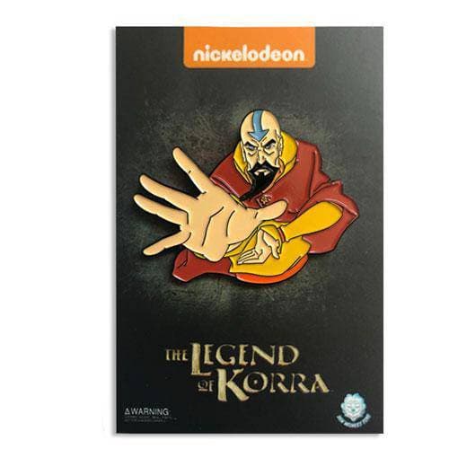 Zen Monkey: Airbending Tenzin - The Legend of Korra Enamel Pin - by Zen Monkey Studios