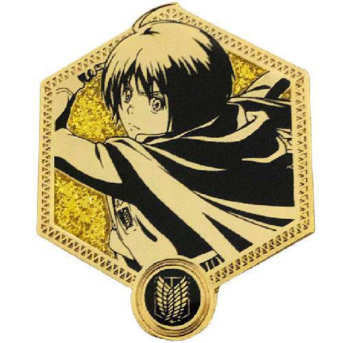 Zen Monkey Attack on Titan Golden Series - 1st Edition Enamel Pin - Select Figure(s) - by Zen Monkey Studios