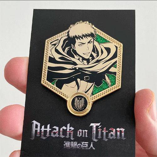 Zen Monkey Attack on Titan Golden Series - 1st Edition Enamel Pin - Select Figure(s) - by Zen Monkey Studios