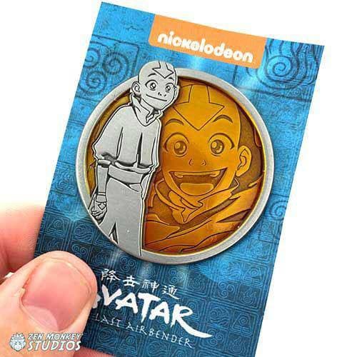 Zen Monkey - Avatar: The Last Airbender Portrait Series Pin - Select Figure(s) - by Zen Monkey Studios