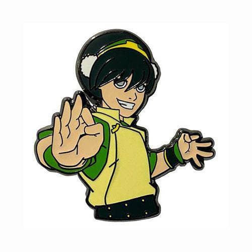 Zen Monkey: Battle Ready Toph - Avatar The Last Airbender Collectible Enamel Pin - by Zen Monkey Studios