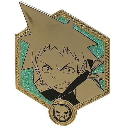 Zen Monkey: Black Star (Gold Soul Eater Collection) - Soul Eater Enamel Pin - by Zen Monkey Studios