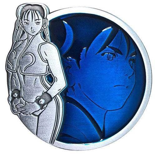 Zen Monkey: Chun Li - Portrait Series - Street Fighter Enamel Pin - by Zen Monkey Studios