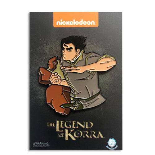 Zen Monkey: Earthbending Bolin - The Legend of Korra Enamel Pin - by Zen Monkey Studios