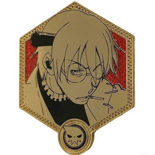 Zen Monkey: Franken Stein (Gold Soul Eater Collection) - Soul Eater Enamel Pin - by Zen Monkey Studios