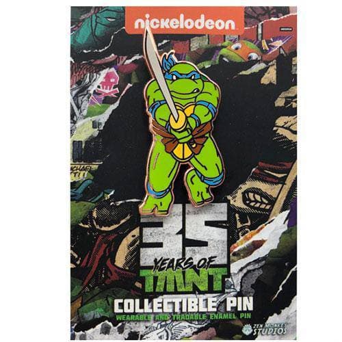 Zen Monkey: Leaping Leo Rose Gold (35th Anniversary) - Teenage Mutant Ninja Turtles Pin - by Zen Monkey Studios