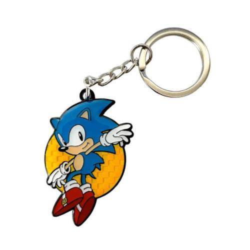 Zen Monkey: Leaping Sonic (Keychain Ver.) - Sonic the Hedgehog Keychain - by Zen Monkey Studios
