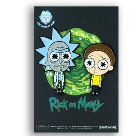 Zen Monkey: Lil' Rick and Morty Pin Set - Rick and Morty Pin - by Zen Monkey Studios