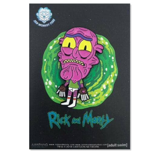 Zen Monkey: Lil Scary Terry - Rick and Morty Enamel Pin - by Zen Monkey Studios