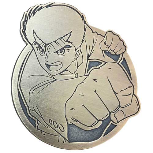 Zen Monkey: Limited Edition Emblem: Yusuke Urameshi - Yu Yu Hakusho Enamel Pin - by Zen Monkey Studios