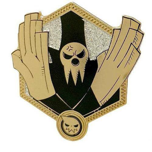 Zen Monkey: Lord Death (Gold Soul Eater Collection) - Soul Eater Enamel Pin - by Zen Monkey Studios